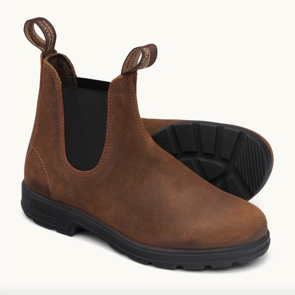 Blundstone 1911 Tobacco Suede Leather Boots - Picture 1 of 7